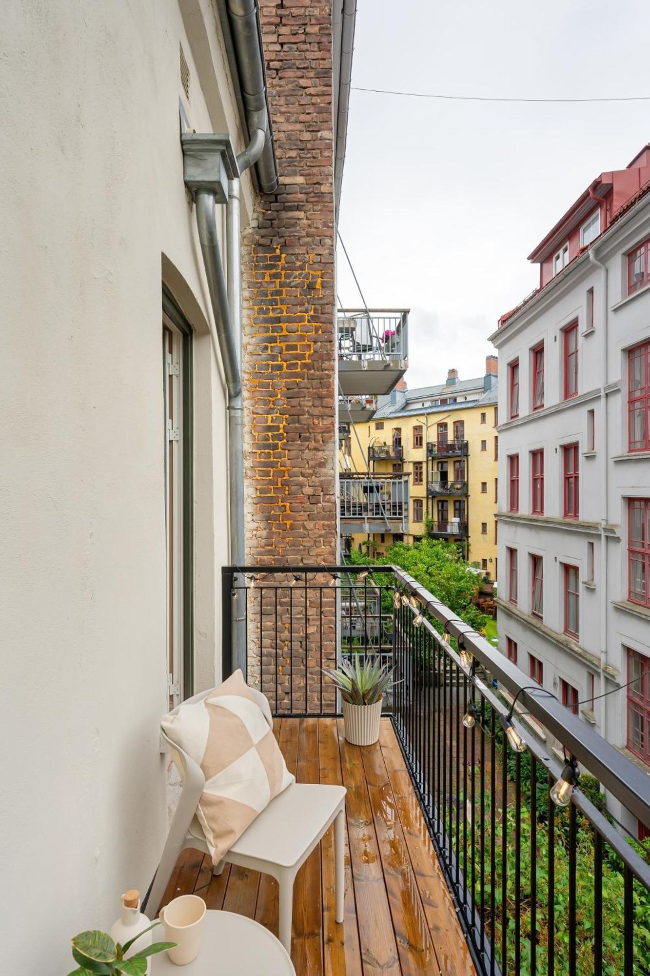 Dinbnb Apartments Gruenerlokka I 2-Bedroom With Double Queen Room & Balcony Oslo Bagian luar foto