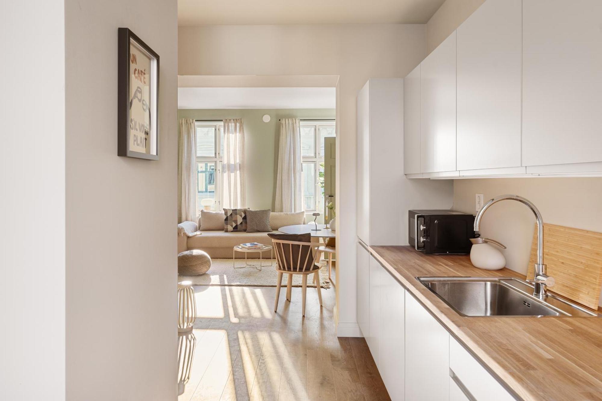 Dinbnb Apartments Gruenerlokka I 2-Bedroom With Double Queen Room & Balcony Oslo Bagian luar foto