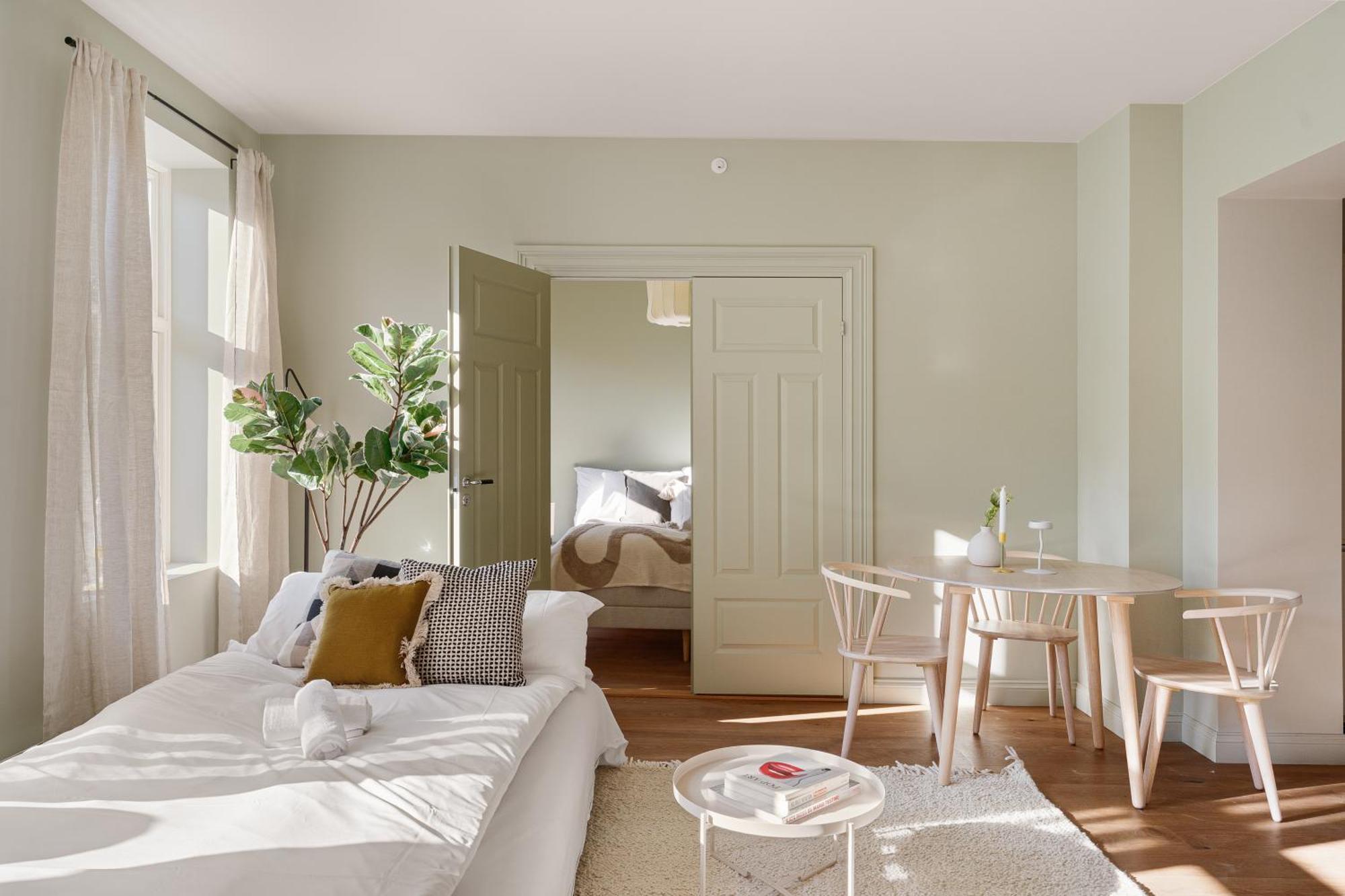 Dinbnb Apartments Gruenerlokka I 2-Bedroom With Double Queen Room & Balcony Oslo Bagian luar foto